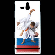 Coque Sony Xperia U Prise de judo 50