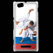 Coque Sony Xperia M Prise de judo 50