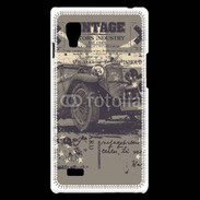 Coque LG Optimus L9 Vintage Wheels