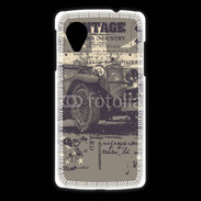 Coque LG Nexus 5 Vintage Wheels