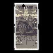 Coque Sony Xpéria Z Ultra Vintage Wheels