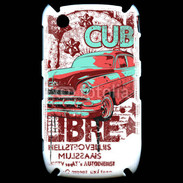 Coque Blackberry 8520 Vintage Cuba libre