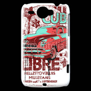 Coque HTC Wildfire G8 Vintage Cuba libre