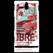 Coque Sony Xperia U Vintage Cuba libre