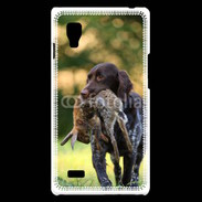 Coque LG Optimus L9 Chien de chasse 110