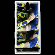 Coque Sony Xperia U Mêlée de rugby