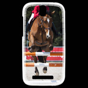 Coque HTC One SV Saut d'obstacle