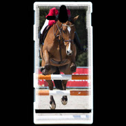 Coque Sony Xperia U Saut d'obstacle