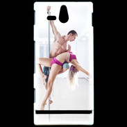 Coque Sony Xperia U Couple pole dance