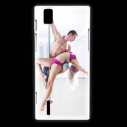 Coque Huawei Ascend P2 Couple pole dance