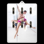 Porte clés Couple pole dance