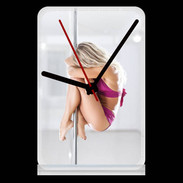 Pendule de bureau Pole dance 21