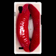 Coque LG Optimus L9 Passion rouge à lèvres 5