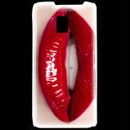 Coque LG P990 Passion rouge à lèvres 5