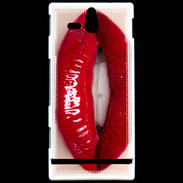 Coque Sony Xperia U Passion rouge à lèvres 5