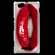 Coque Sony Xperia M Passion rouge à lèvres 5