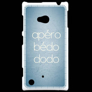 Coque Nokia Lumia 720 Apéro bédo dodo bleu ZG