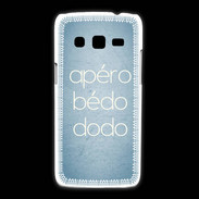 Coque Samsung Galaxy Express2 Apéro bédo dodo bleu ZG