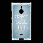 Coque Nokia Lumia 1520 Apéro bédo dodo bleu ZG