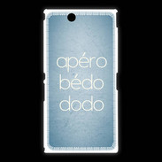 Coque Sony Xpéria Z Ultra Apéro bédo dodo bleu ZG