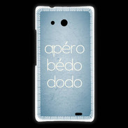 Coque Huawei Ascend Mate Apéro bédo dodo bleu ZG