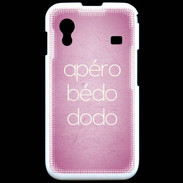 Coque Samsung ACE S5830 Apéro bédo dodo Rose ZG