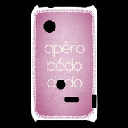Coque Sony Xperia Typo Apéro bédo dodo Rose ZG