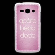 Coque Samsung Galaxy Ace3 Apéro bédo dodo Rose ZG