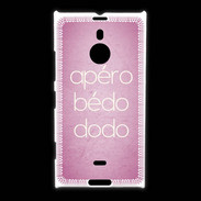 Coque Nokia Lumia 1520 Apéro bédo dodo Rose ZG