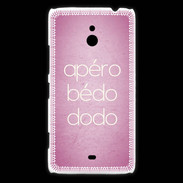 Coque Nokia Lumia 1320 Apéro bédo dodo Rose ZG