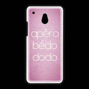 Coque HTC One Mini Apéro bédo dodo Rose ZG