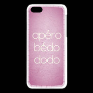 Coque iPhone 5C Apéro bédo dodo Rose ZG