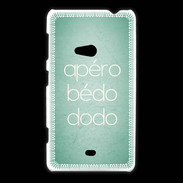 Coque Nokia Lumia 625 Apéro bédo dodo Vert ZG