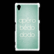 Coque Sony Xpéria Z1 Apéro bédo dodo Vert ZG