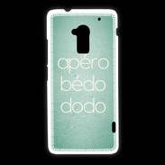 Coque HTC One Max Apéro bédo dodo Vert ZG