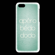 Coque iPhone 5C Apéro bédo dodo Vert ZG