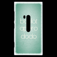 Coque Nokia Lumia 920 Boulot Apéro Dodo Vert ZG