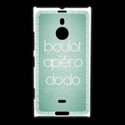 Coque Nokia Lumia 1520 Boulot Apéro Dodo Vert ZG