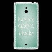 Coque Nokia Lumia 1320 Boulot Apéro Dodo Vert ZG