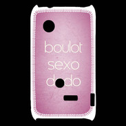 Coque Sony Xperia Typo Boulot Sexo Dodo Rose ZG