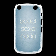 Coque Blackberry Curve 9320 Boulot Sexo Dodo Bleu ZG