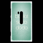 Coque Nokia Lumia 920 Boulot Sexo Dodo Vert ZG