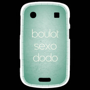 Coque Blackberry Bold 9900 Boulot Sexo Dodo Vert ZG