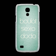 Coque Samsung Galaxy S4mini Boulot Sexo Dodo Vert ZG