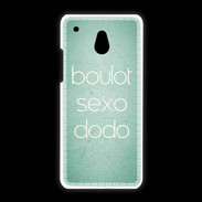 Coque HTC One Mini Boulot Sexo Dodo Vert ZG