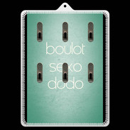 Porte clés Boulot Sexo Dodo Vert ZG