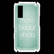 Coque Samsung Player One Moto Boulot Dodo Vert ZG