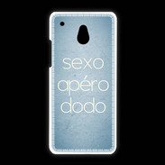 Coque HTC One Mini Sexo Apéro Dodo Bleu ZG