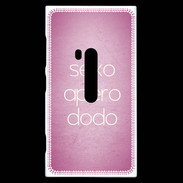 Coque Nokia Lumia 920 Sexo Apéro Dodo rose ZG