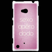 Coque Nokia Lumia 720 Sexo Apéro Dodo rose ZG